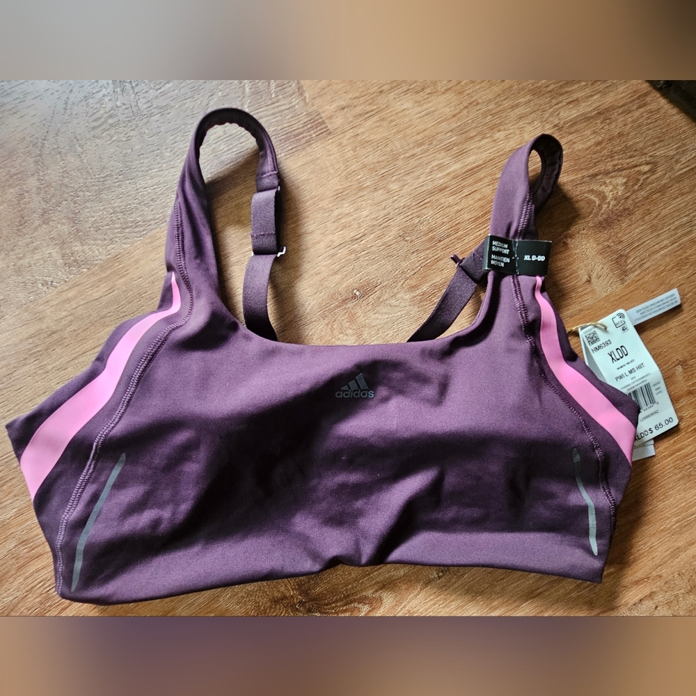 Adidas Purple Sports Bra